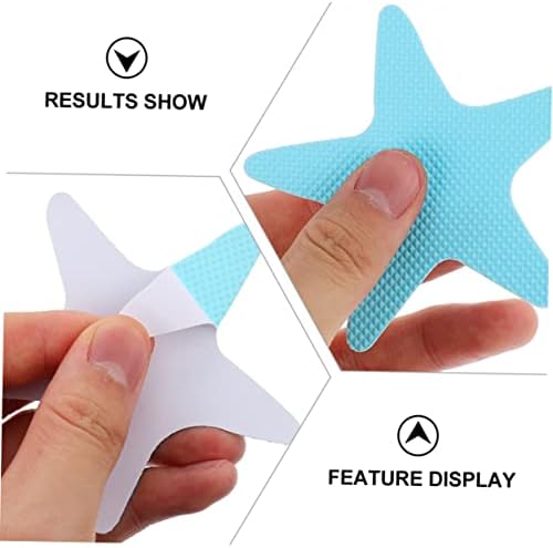Ciieeo 40pcs Star Shape Anti-Slip Bath Decals