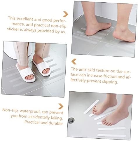 PRETYZOOM Non-Slip Bath Stickers 12Pcs