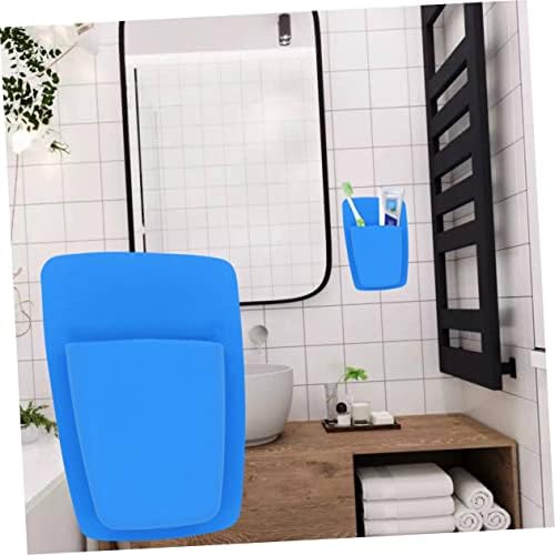 VOSAREA Wall-Mounted Silicone Toothbrush Holder