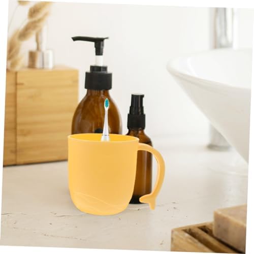 Cartoon Dolphin Handle Mouthwash Cup for Kids