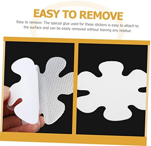 12Pcs Flower Non-Slip Stickers for Bath and Kitchen