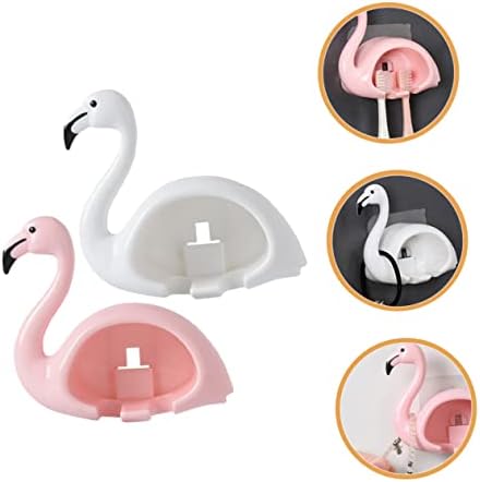 BUGUUYO Wall Mounted Electric Toothbrush Holder with Cord Organizer