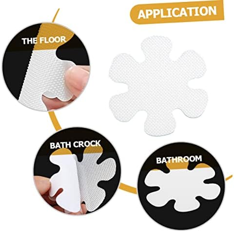 1Set Flower Non-Slip Bath Stickers for Safety