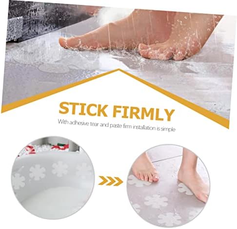 WOONEKY Bathtub Non-Slip Stickers 12 Pack Deco