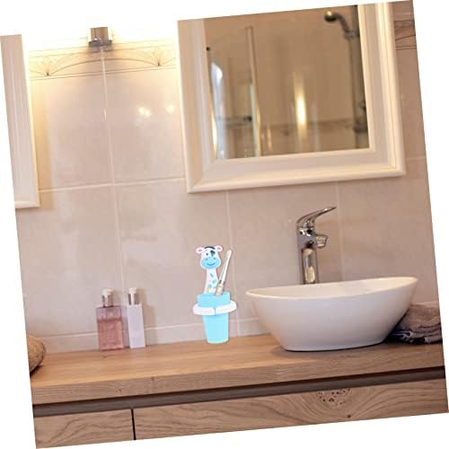Wall Mounted Toothbrush Holder with Cups Set