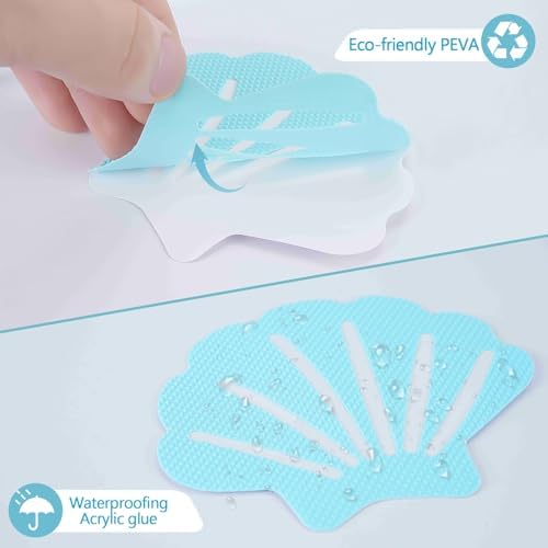 48 PCS Non-Slip Bathtub Stickers with Scrapers