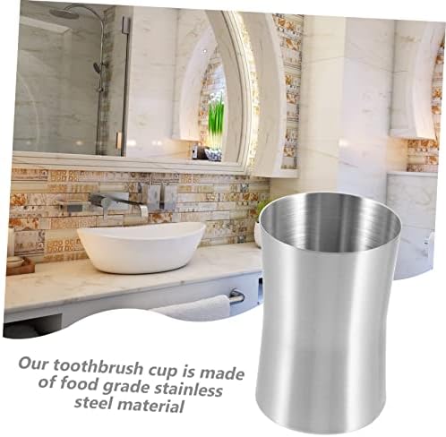 VICASKY Multi-Use Stainless Steel Toothbrush Cup