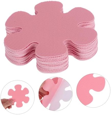 PRETYZOOM 20pcs Flower Shape Non-Slip Bathtub Decals