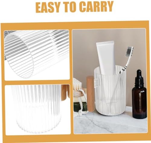 ULTECHNOVO 4Pcs Reusable Toothbrush Holder Cups