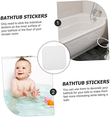 Ciieeo 24pcs Non-Slip Bath Stickers for Home Safety