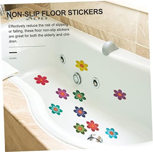 ABOOFAN Anti-Slip Bath Tub Stickers Daisy Pattern