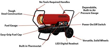 ProTemp 140000 BTU Kerosene Forced Air Heater