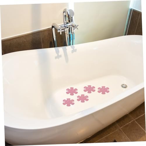 20pcs Flower Shape Non-Slip Stickers for Bathtub Safety