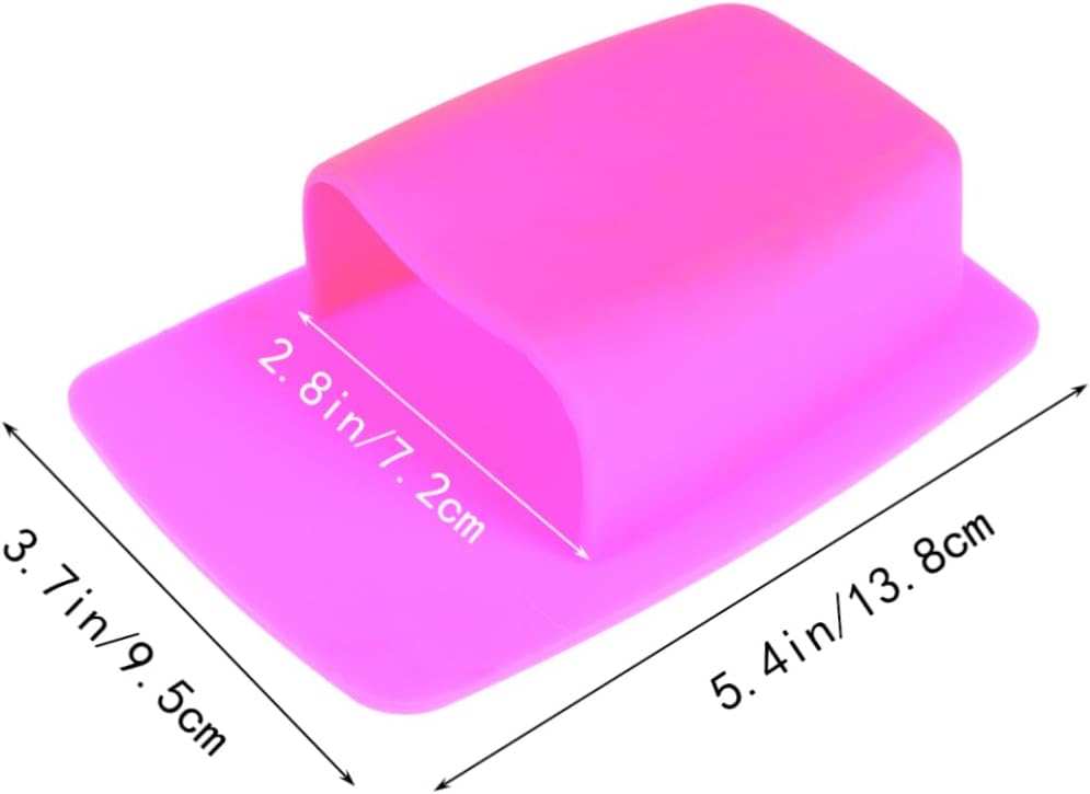 HAKIDZEL Silicone Toothbrush Holder Wall-Mounted