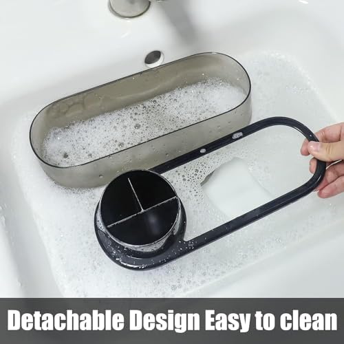 Kids Toothbrush Holder Set with 3 Slots and 2 Tumblers