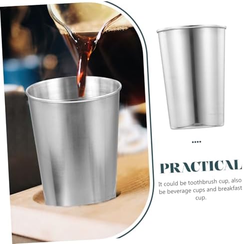 LIFKOME Multi-Use Stainless Steel Water Cup