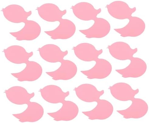 12Pcs Cartoon Duck Non-Slip Bath Stickers