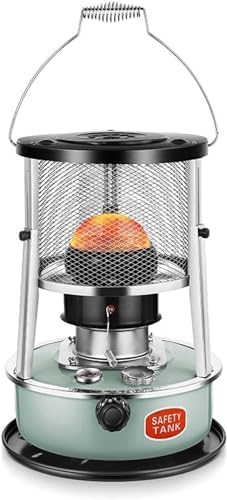 Adjustable Kerosene Stove Heater with Glass Chimney