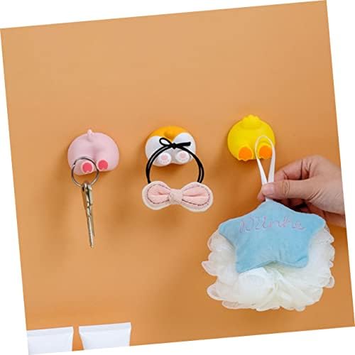 PRETYZOOM Animal Butt Hook Hanger Wall Toothbrush Holder