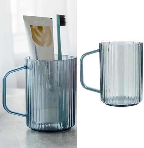 VixorLuilith Transparent Toothbrush Cup Holder