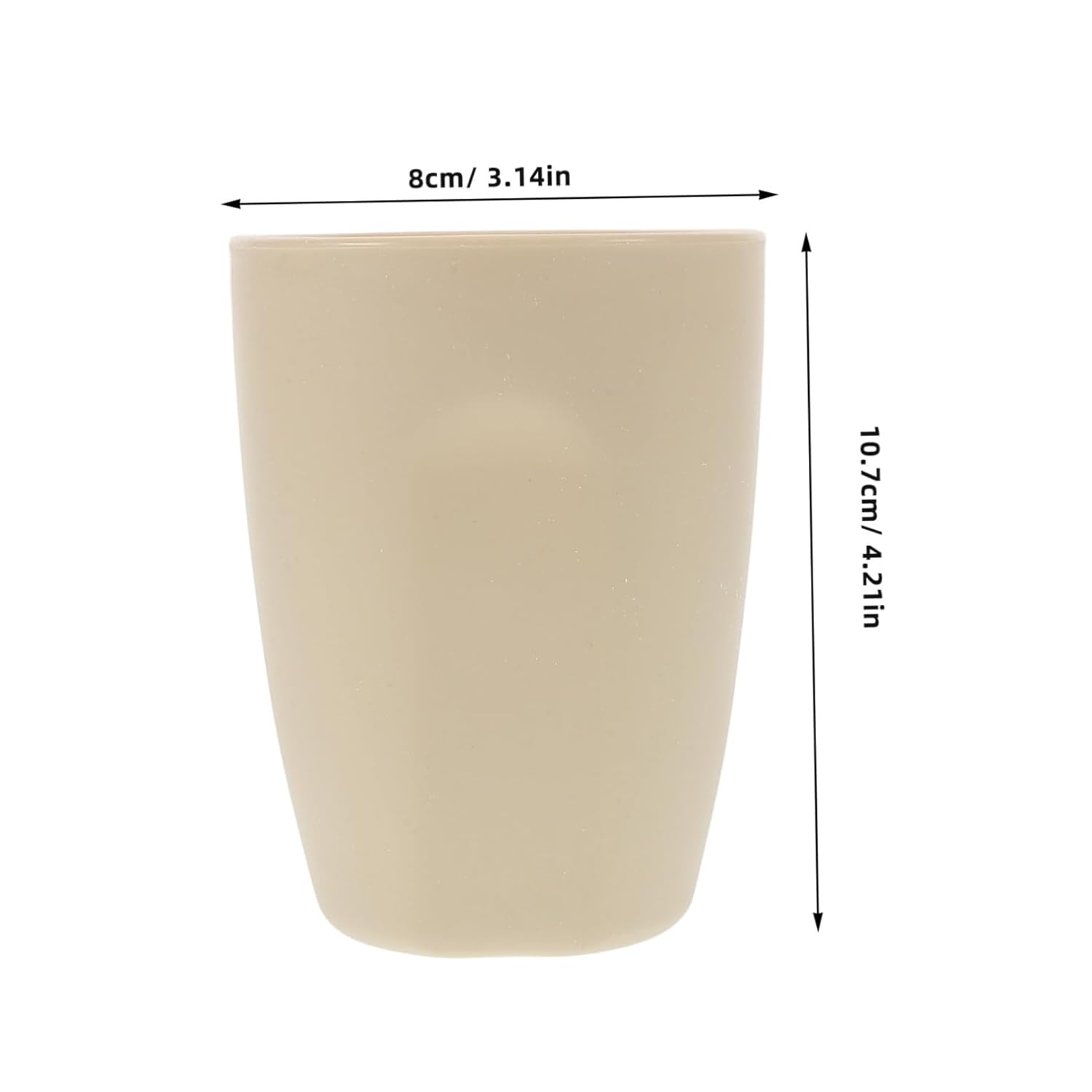 HONMEET Reusable Toothbrush Toothpaste Holder Cup for Bathroom 1