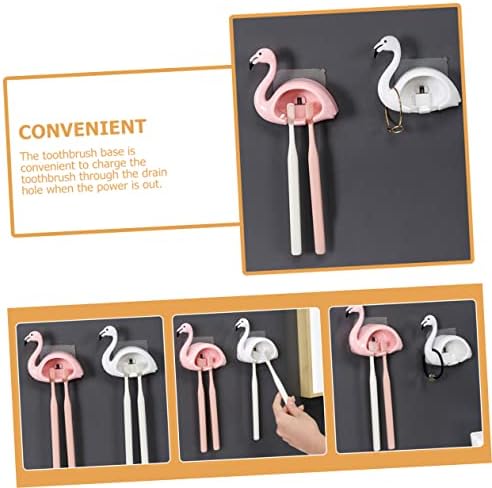 Beatifufu Wall Mounted Toothbrush Holder for Bathroom