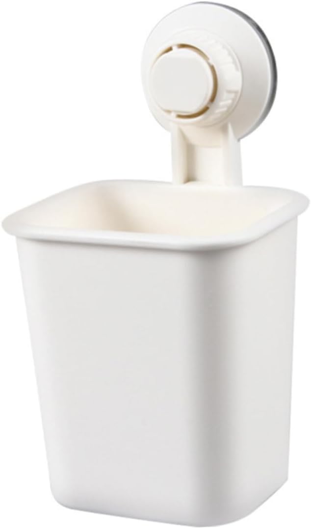 Ciieeo Wall Mounted Toothbrush Holder with Suction Cup No Drilling