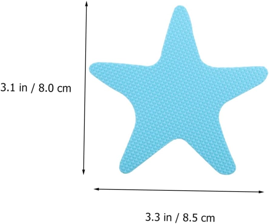 Ciieeo 40pcs Star Shape Anti-Slip Bath Decals