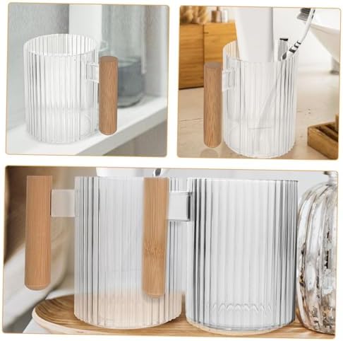 ULTECHNOVO 4Pcs Reusable Toothbrush Holder Cups