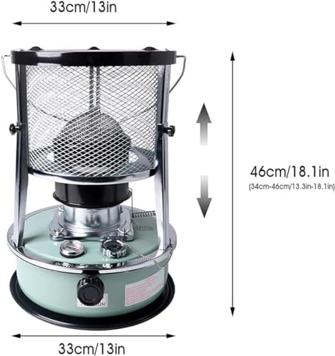 Lightweight Kerosene Radiant Heater for Indoor Outdoor Use