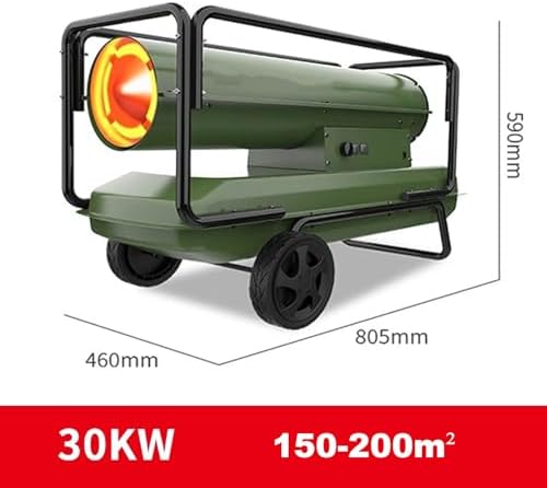 PAOOPA Industrial Kerosene Heater 30KW With Wheel