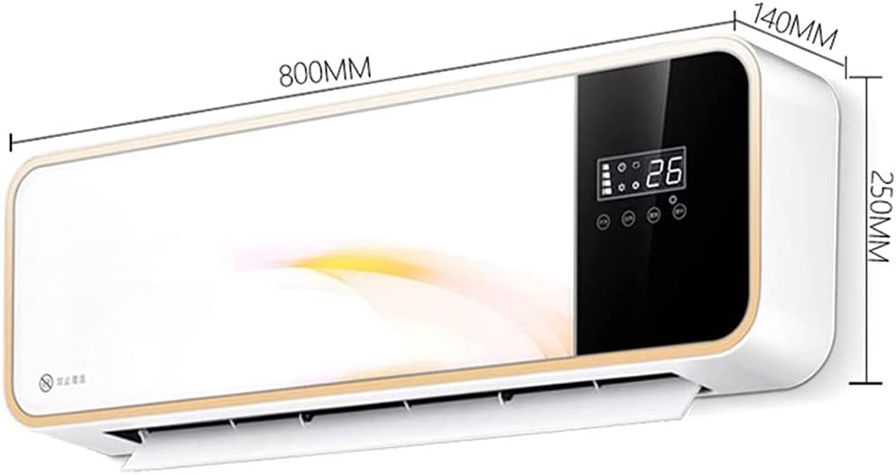 3000W Wall-Mounted Infrared Heater with Remote Control