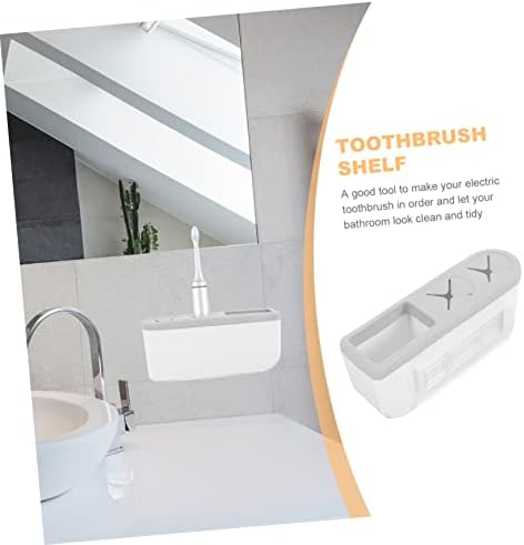 IWOWHERO Wall Mounted Toothbrush Holder
