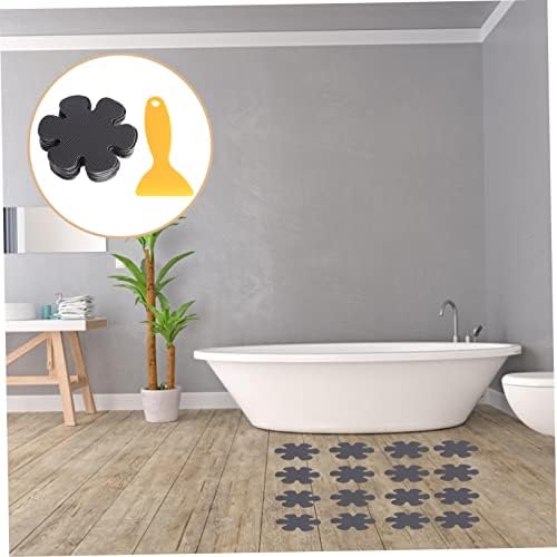 PRETYZOOM Flower Shaped Anti-Slip Bath Stickers 20pcs Set