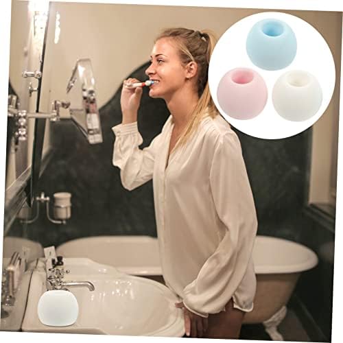 PRETYZOOM Waterproof Toothbrush Holder with Diatomite Material