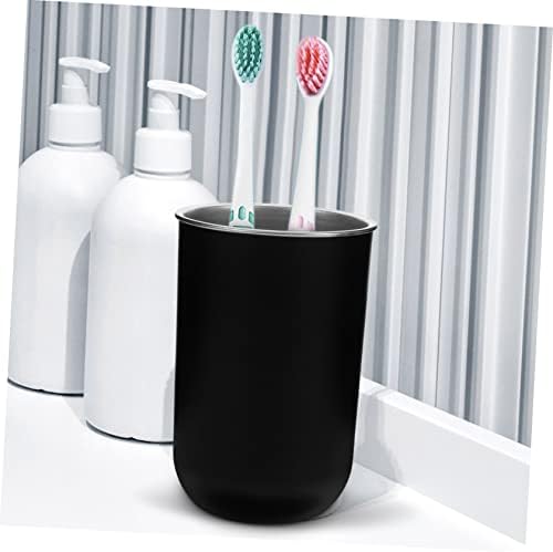 Stainless Steel Toothbrush Holder with Cup Stand