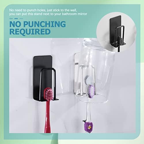 ULTECHNOVO 2pcs Wall Mounted Toothbrush Holders