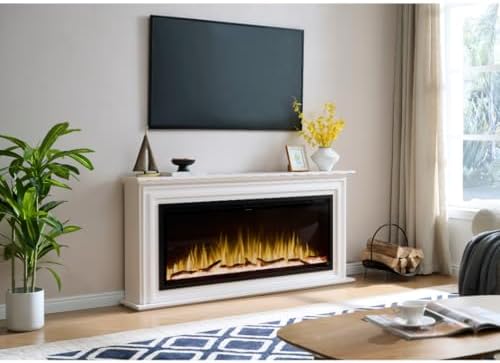 Touchstone Sideline Elite 50 Smart Electric Fireplace with Mantel 1