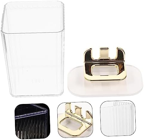 SWOOMEY Wall Mounted Toothbrush Holder Set with Tumbler