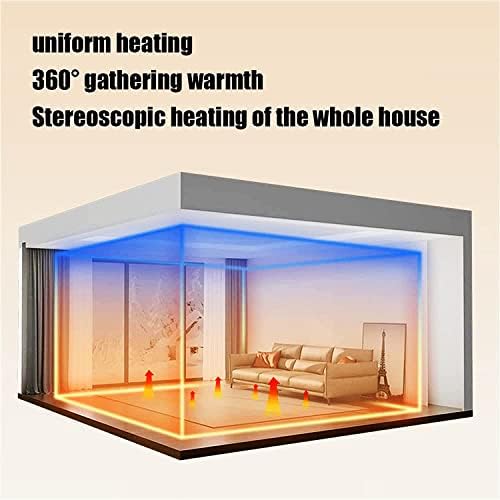 WTTTTW Fast Heating Electric Floor Mat with Timer and Temperature Control