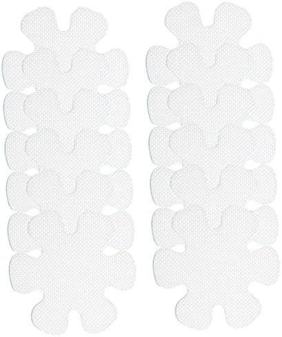 BUGUUYO 12PCS Flower Non-Slip Stickers for Bathroom Kitchen