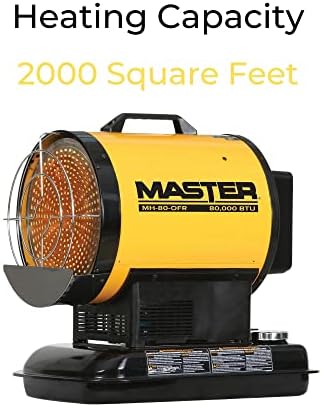 Master 80000 BTU Kerosene Diesel Radiant Heater
