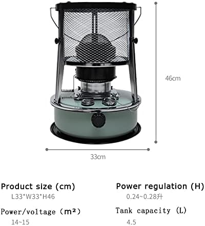 WEBUP Kerosene Heater Indoor Outdoor Portable Space Heater