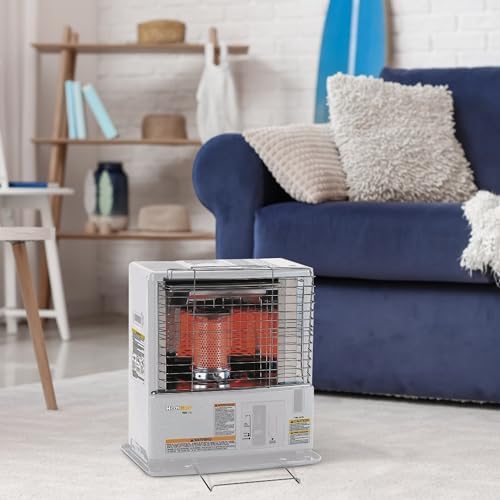 KeroHeat Sengoku Kerosene Heater 10000 BTU Cordless White