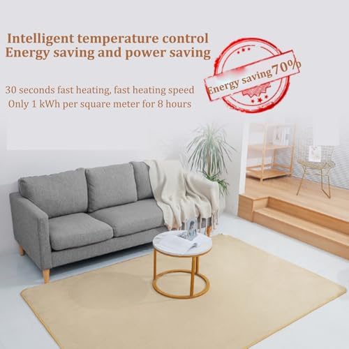 Jidanmian Heated Carpet with Timer and Overheat Protection 1