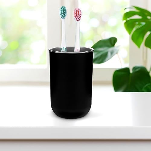 LIFKOME Stainless Steel Bath Toothbrush Holder Mug