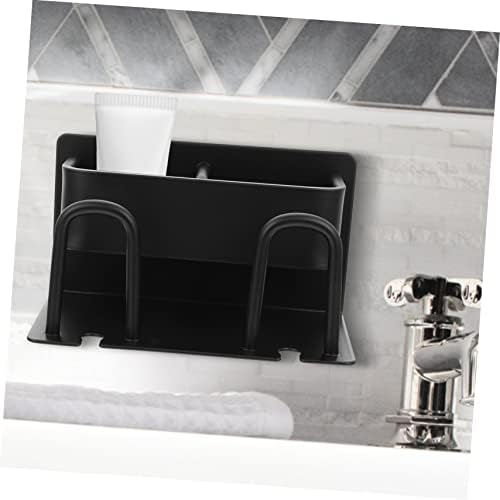 Wall Mounted Aluminum Toothbrush Holder with Cup Holder