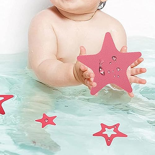 Luxshiny 12Pcs Star Shape Non-Slip Bathroom Stickers 1