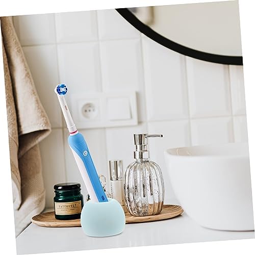 Cabilock 3 Pack Electric Toothbrush Holder with Diatomite Absorbent Base