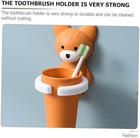 Adorable Cartoon Toothbrush Holder for Boys and Girls 1